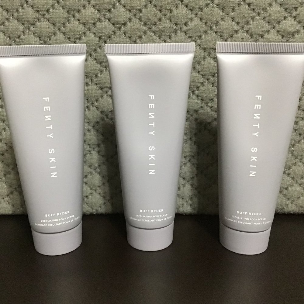 Fenty Buff Ryder exfoliating body scrub (2 oz) x 3